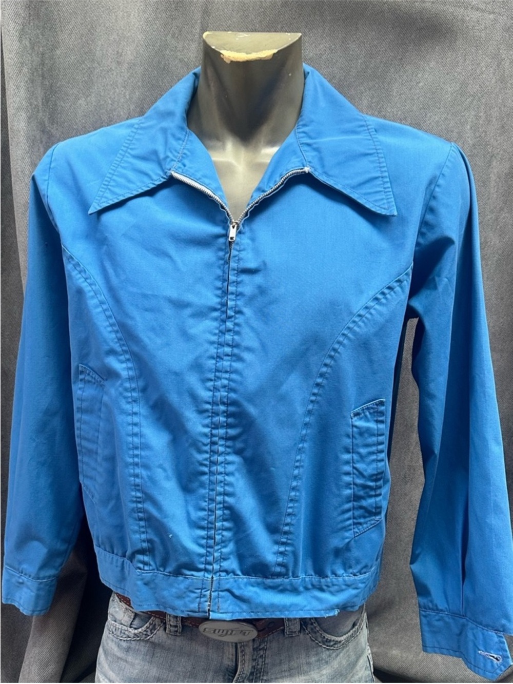 Vintage blue Hunt Club jacket men’s medium 90s